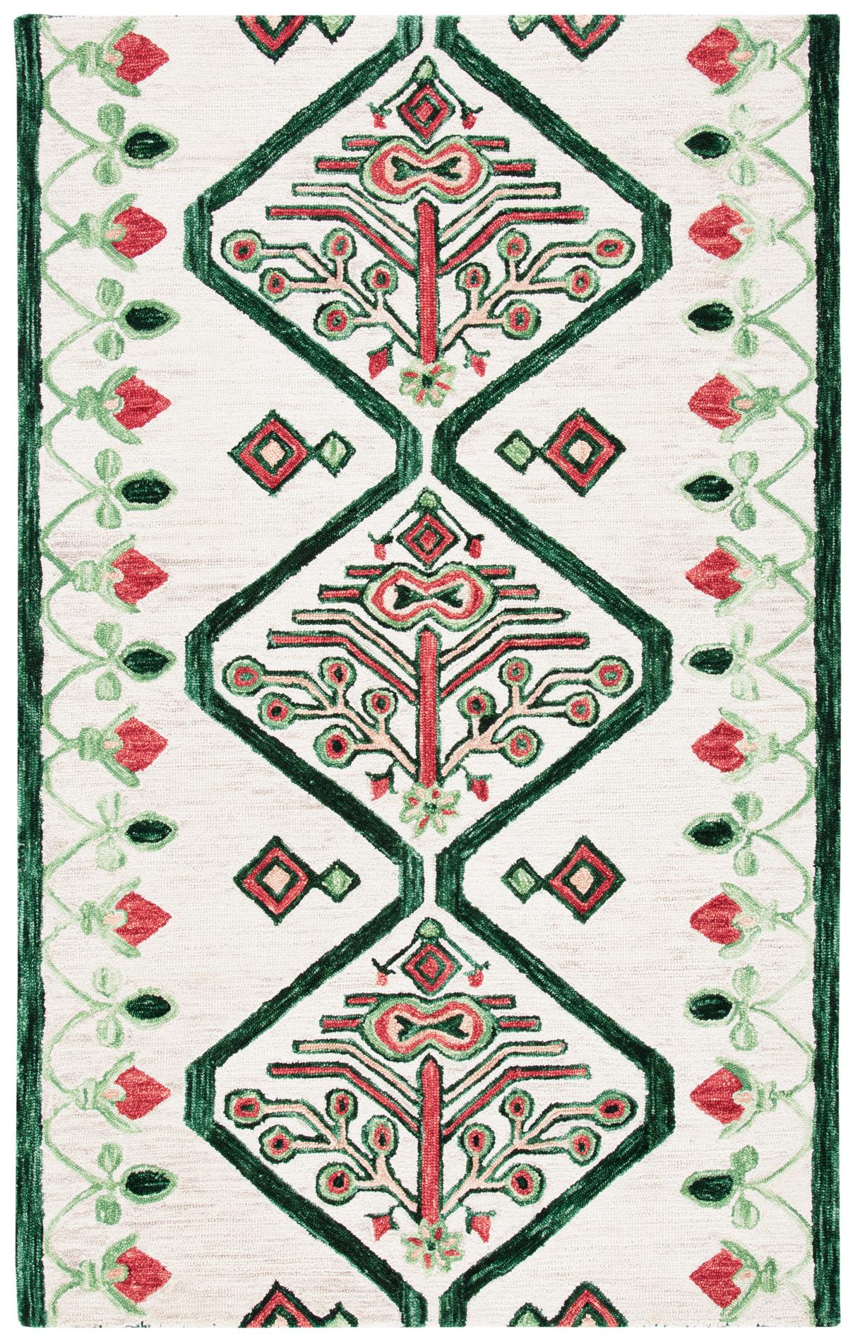 Safavieh Aspen Apn703B Ivory/Green Area Rug