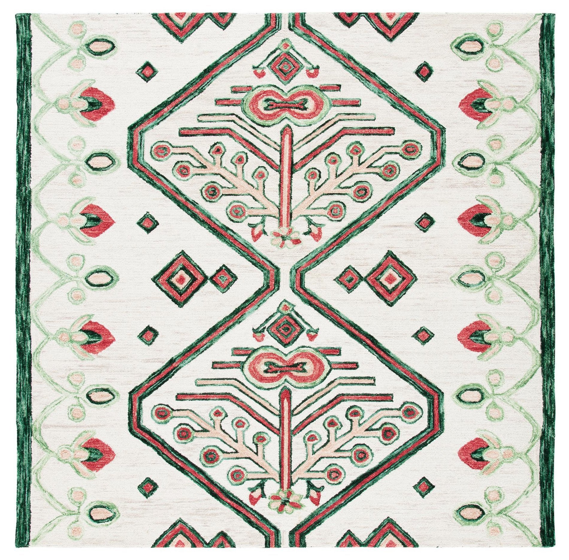 Safavieh Aspen Apn703B Ivory/Green Area Rug