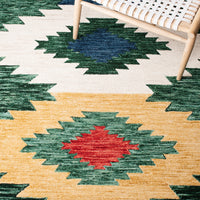 Safavieh Aspen Apn704Y Green/Red Area Rug