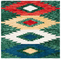 Safavieh Aspen Apn704Y Green/Red Area Rug