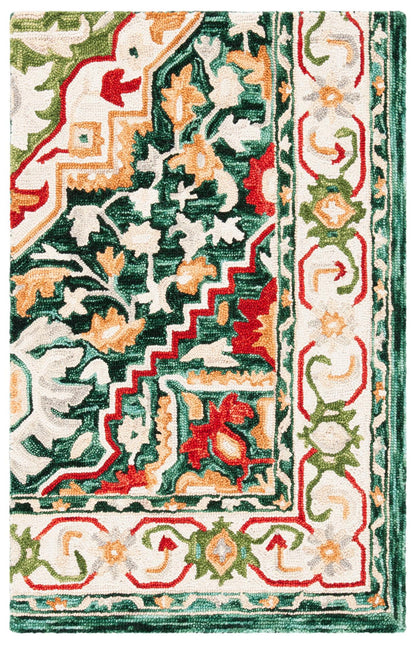 Safavieh Aspen Apn705Q Green/Red Area Rug