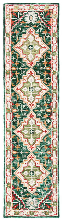 Safavieh Aspen Apn705Q Green/Red Area Rug