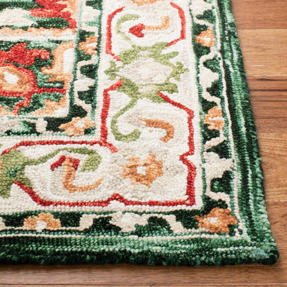 Safavieh Aspen Apn705Q Green/Red Area Rug