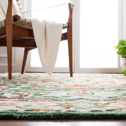 Safavieh Aspen Apn705Q Green/Red Area Rug