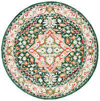 Safavieh Aspen Apn705Q Green/Red Area Rug