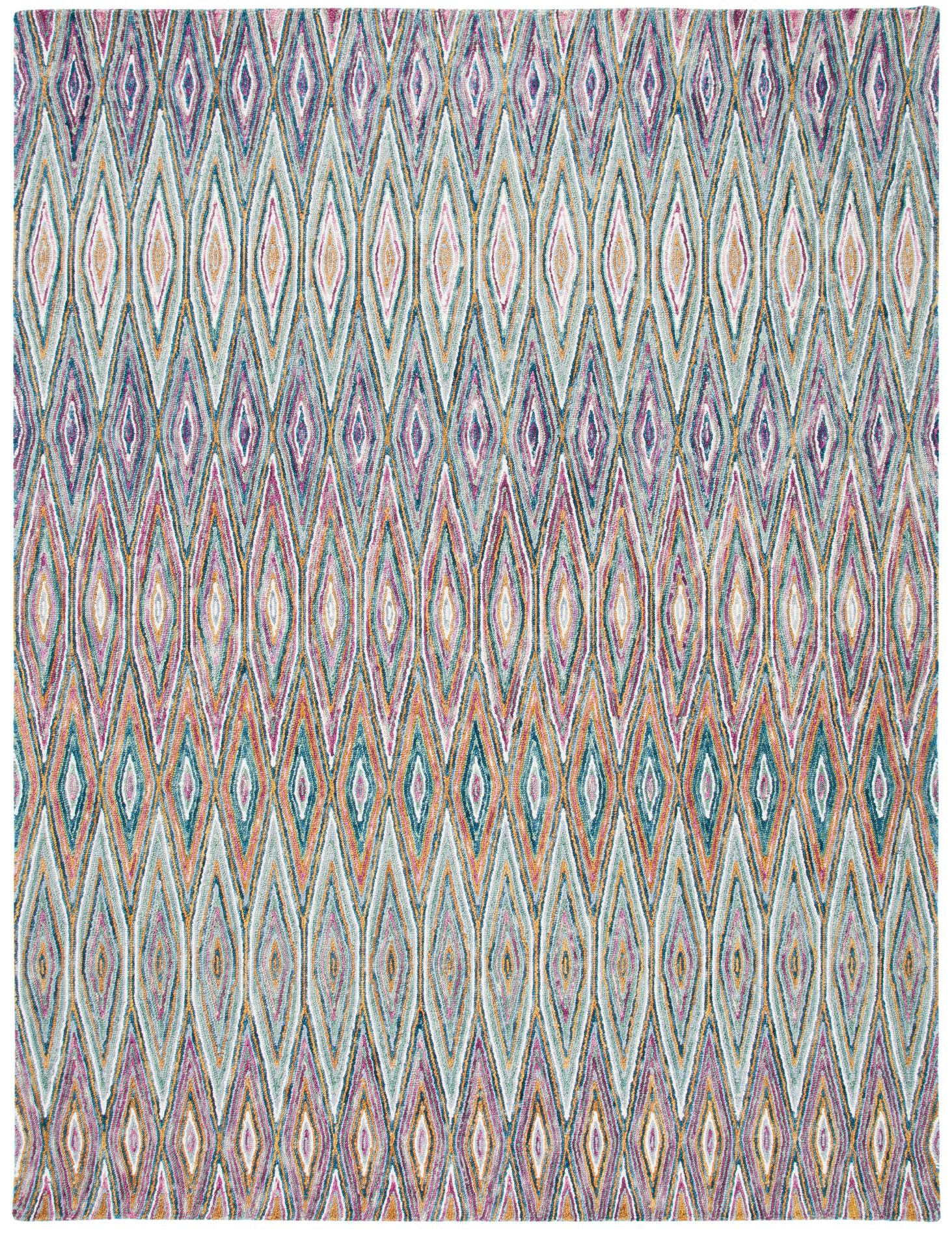 Safavieh Aspen Apn805M Blue/Pink Area Rug