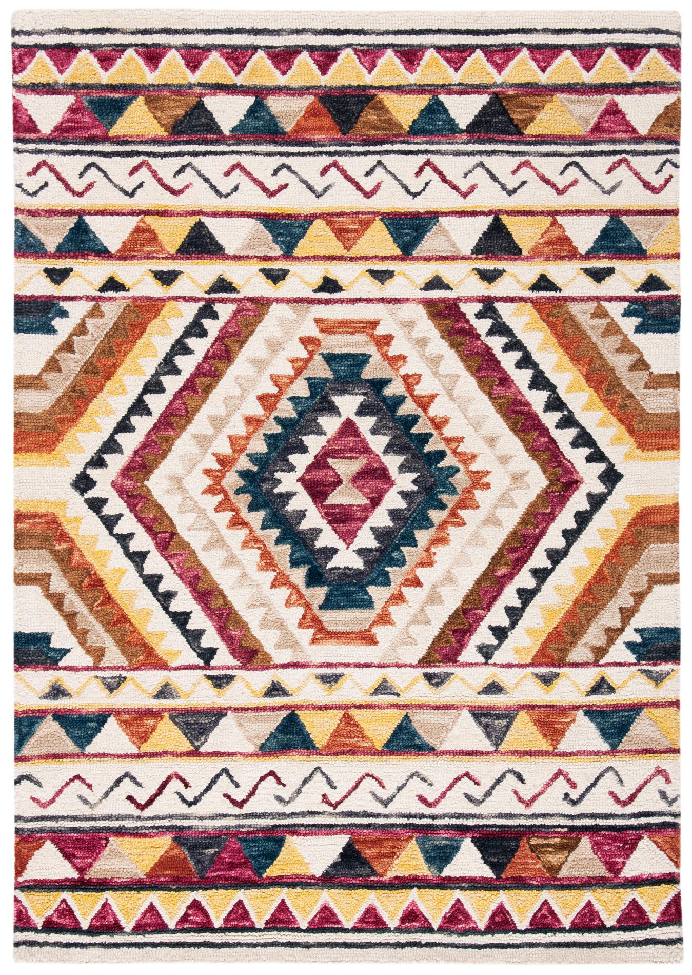 Safavieh Aspen Apn806P Rust/Ivory Area Rug