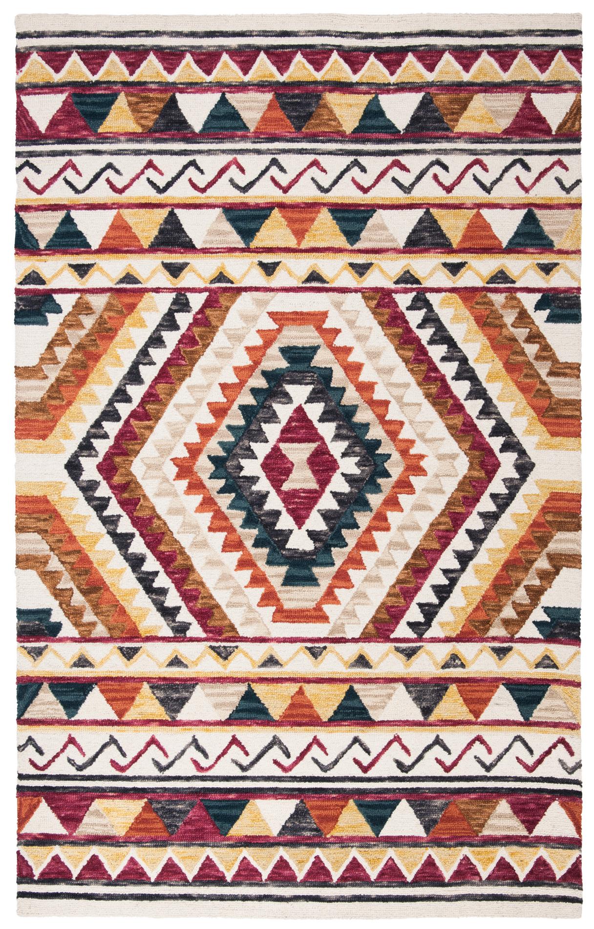 Safavieh Aspen Apn806P Rust/Ivory Area Rug