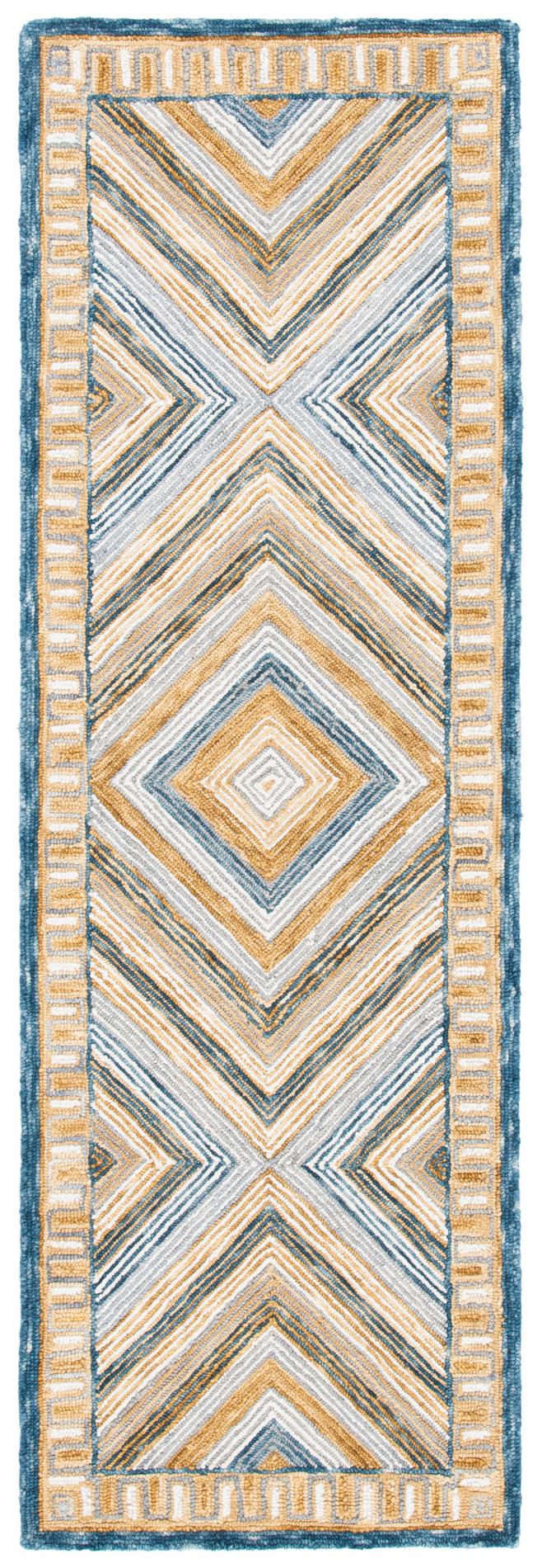 Safavieh Aspen Apn809N Navy/Gold Area Rug