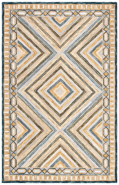 Safavieh Aspen Apn809N Navy/Gold Area Rug