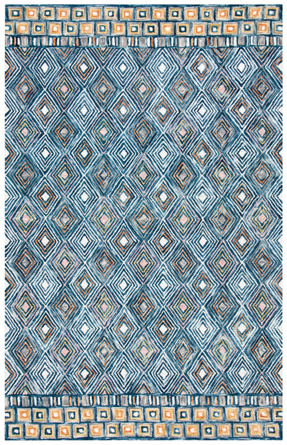 Safavieh Aspen Apn810M Blue/Gold Area Rug