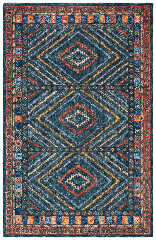 Safavieh Aspen Apn815P Rust/Green Area Rug