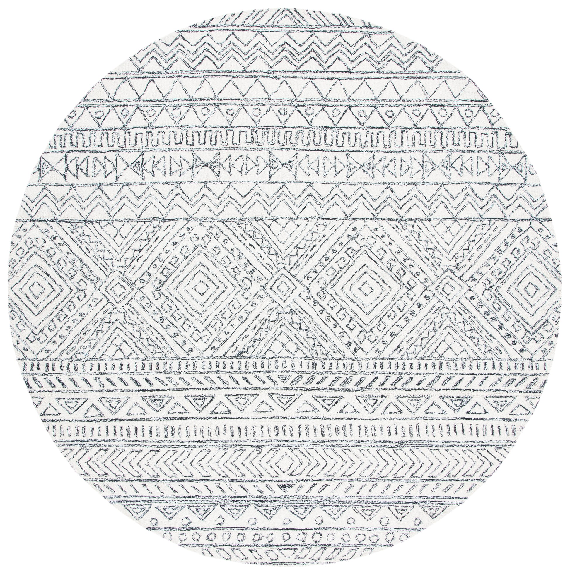 Safavieh Aspen Apn821A Ivory/Black Area Rug