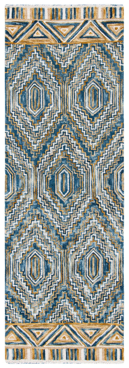 Safavieh Aspen Apn822M Blue/Gold Area Rug