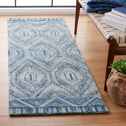 Safavieh Aspen Apn823F Grey/Blue Area Rug