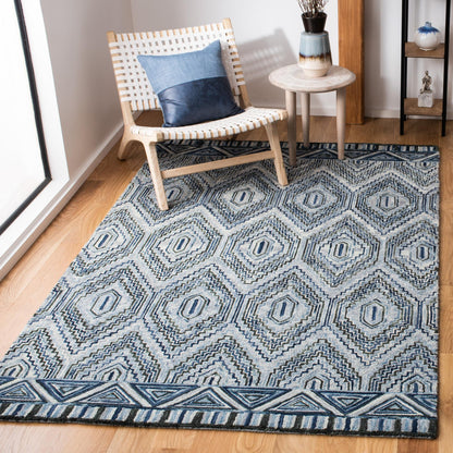 Safavieh Aspen Apn823F Grey/Blue Area Rug