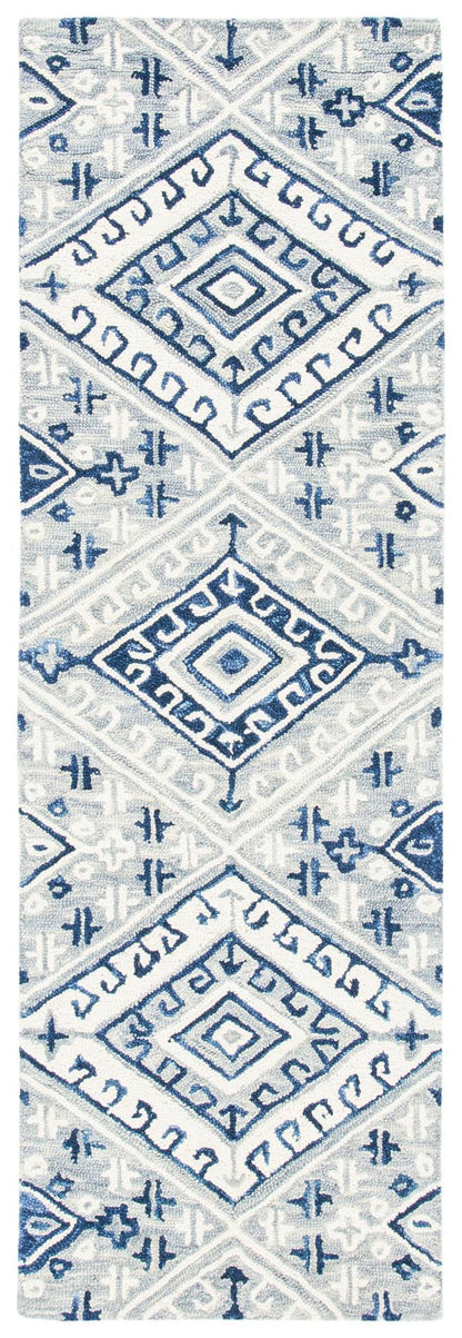 Safavieh Aspen Apn826F Grey/Navy Area Rug