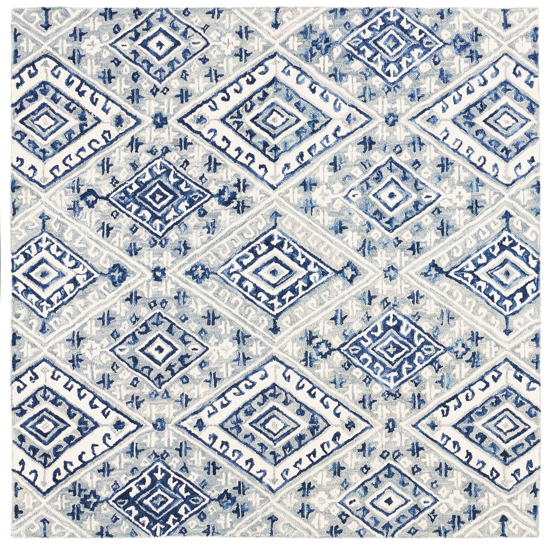 Safavieh Aspen Apn826F Grey/Navy Area Rug