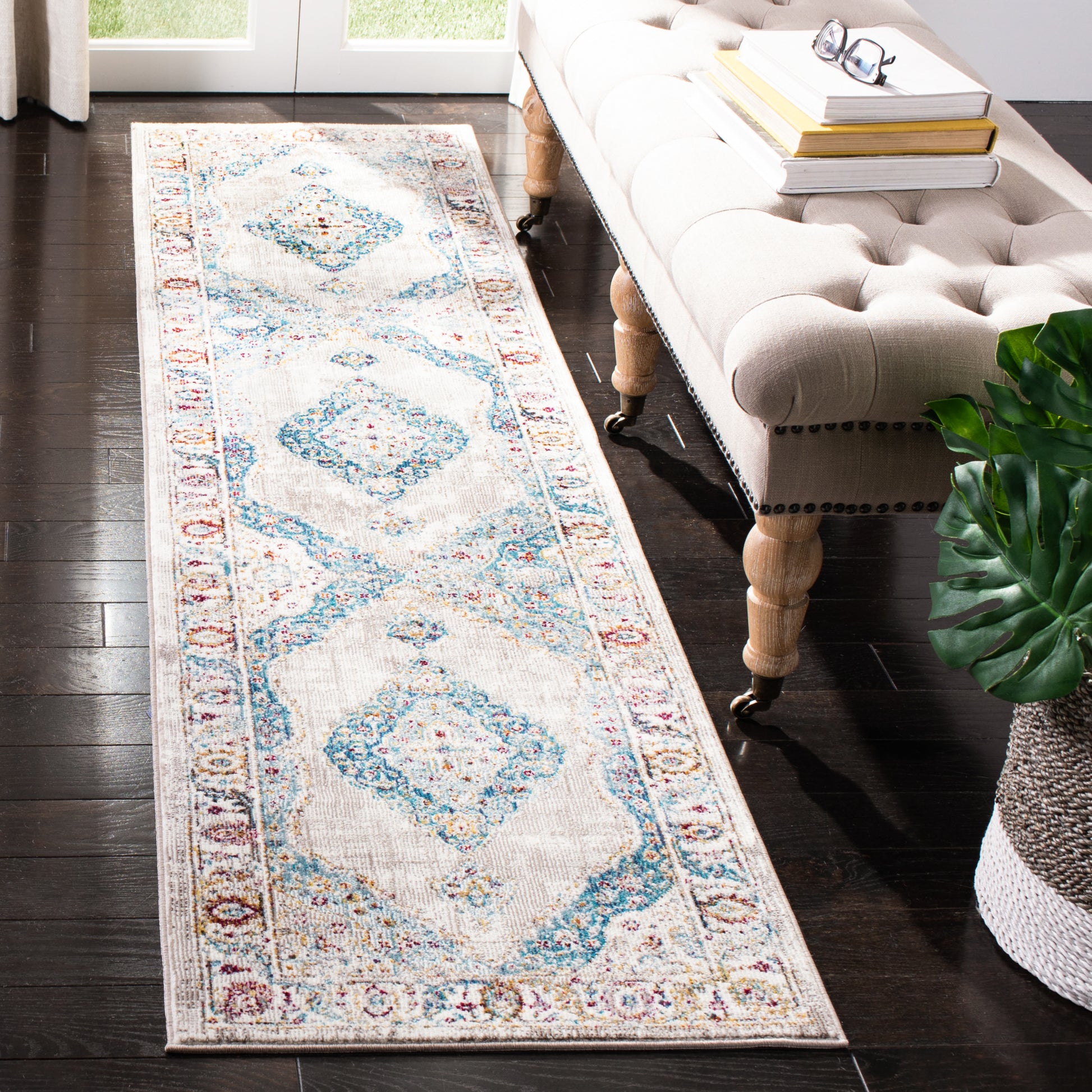 Safavieh Aria Ara116A Blue/Ivory Area Rug