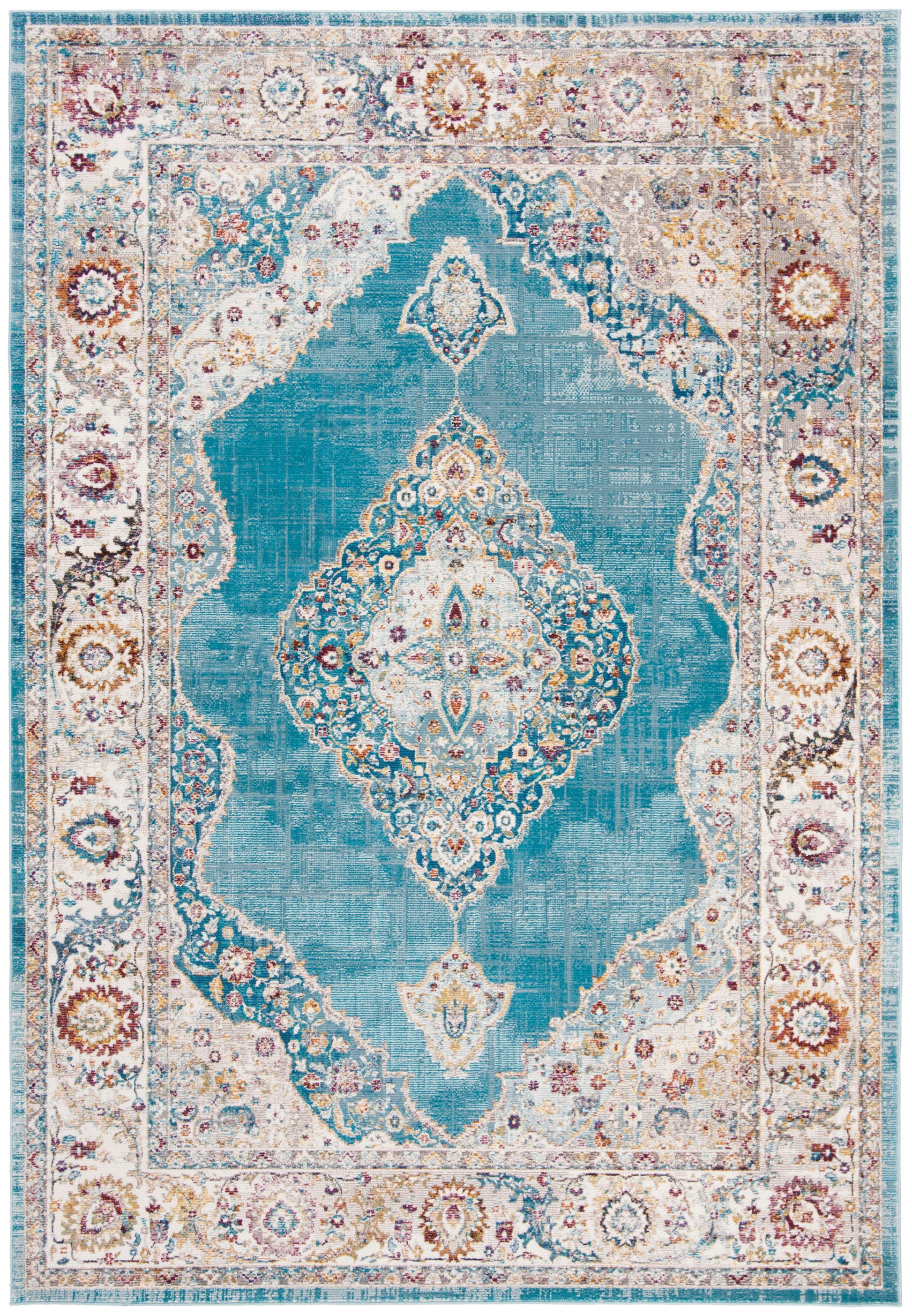 Safavieh Aria Ara116M Ivory/Navy Area Rug