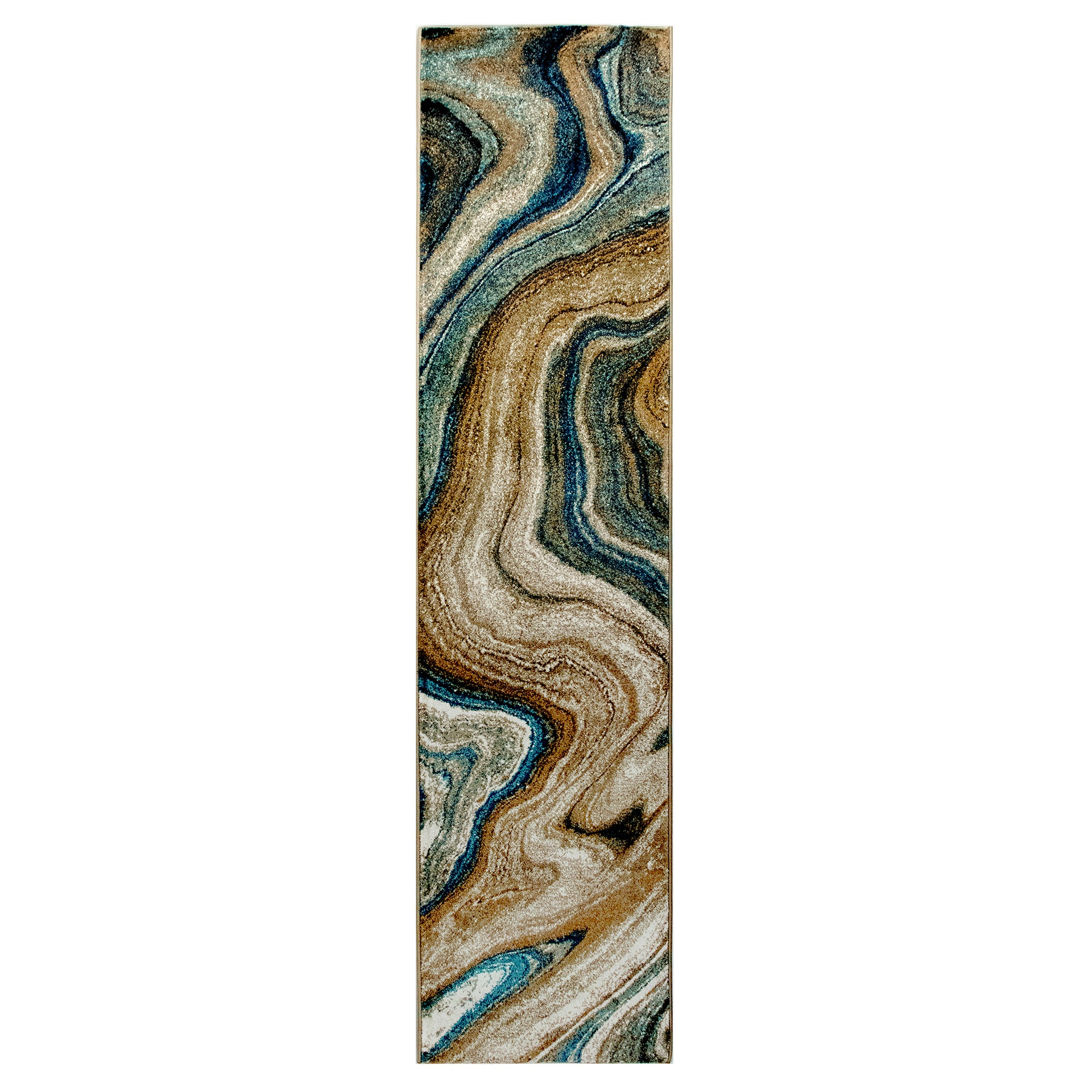 Liora Manne Ashford Agate 8133/03 Blue Area Rug