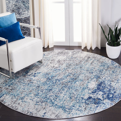 Safavieh Aston Asn705M Light Blue/Grey Area Rug