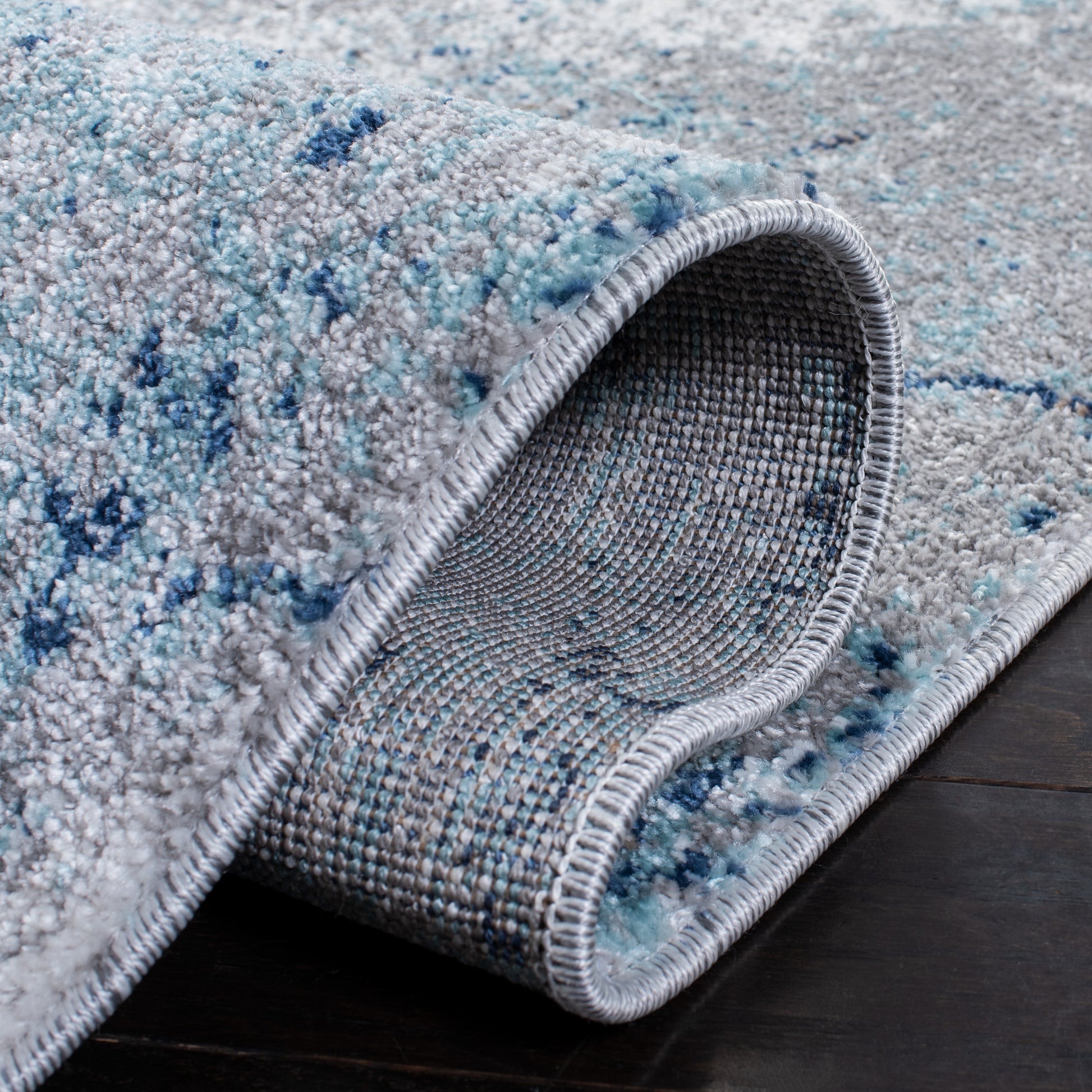 Safavieh Aston Asn708F Grey/Blue Area Rug