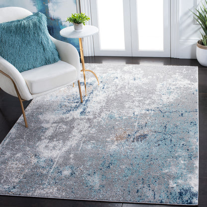 Safavieh Aston Asn708F Grey/Blue Area Rug