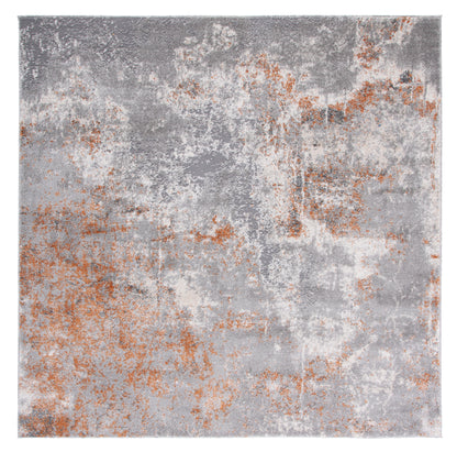 Safavieh Aston Asn708P Grey/Rust Area Rug