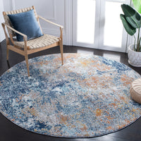 Safavieh Aston Asn710L Navy/Gold Area Rug