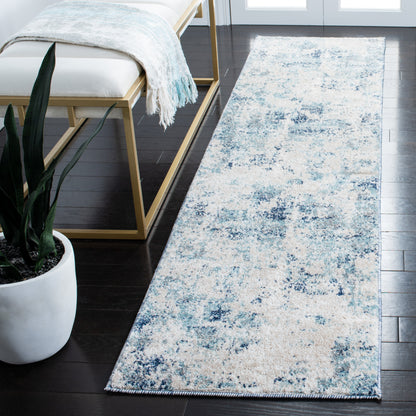 Safavieh Aston Asn710M Ivory/Blue Area Rug