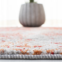 Safavieh Aston Asn710Q Red/Grey Area Rug