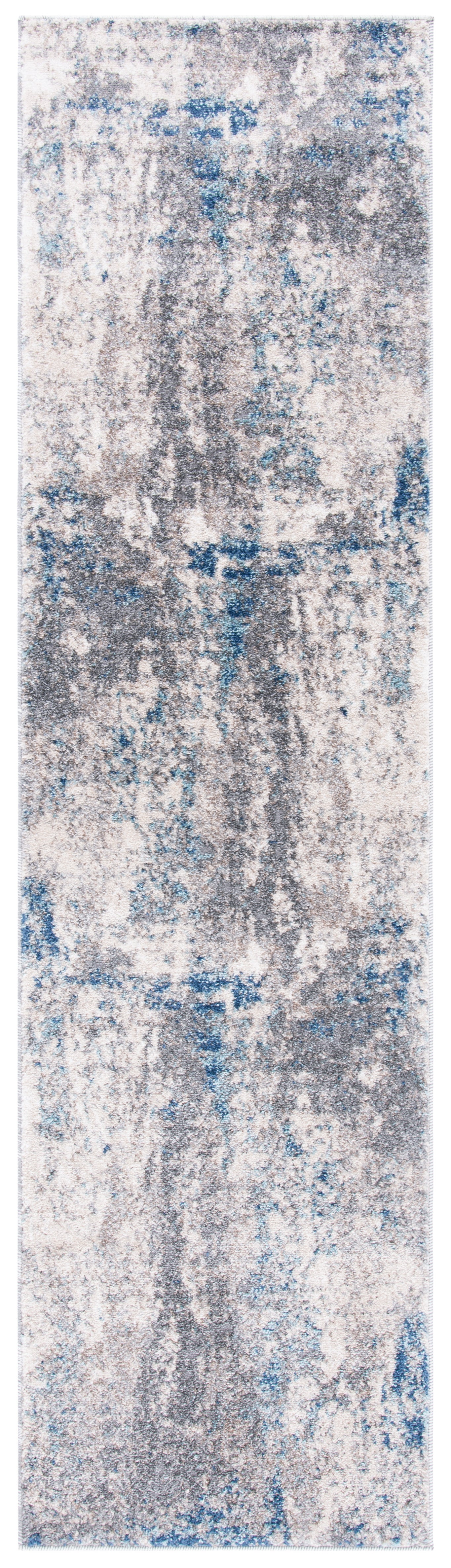 Safavieh Aston Asn718F Grey/Navy Area Rug