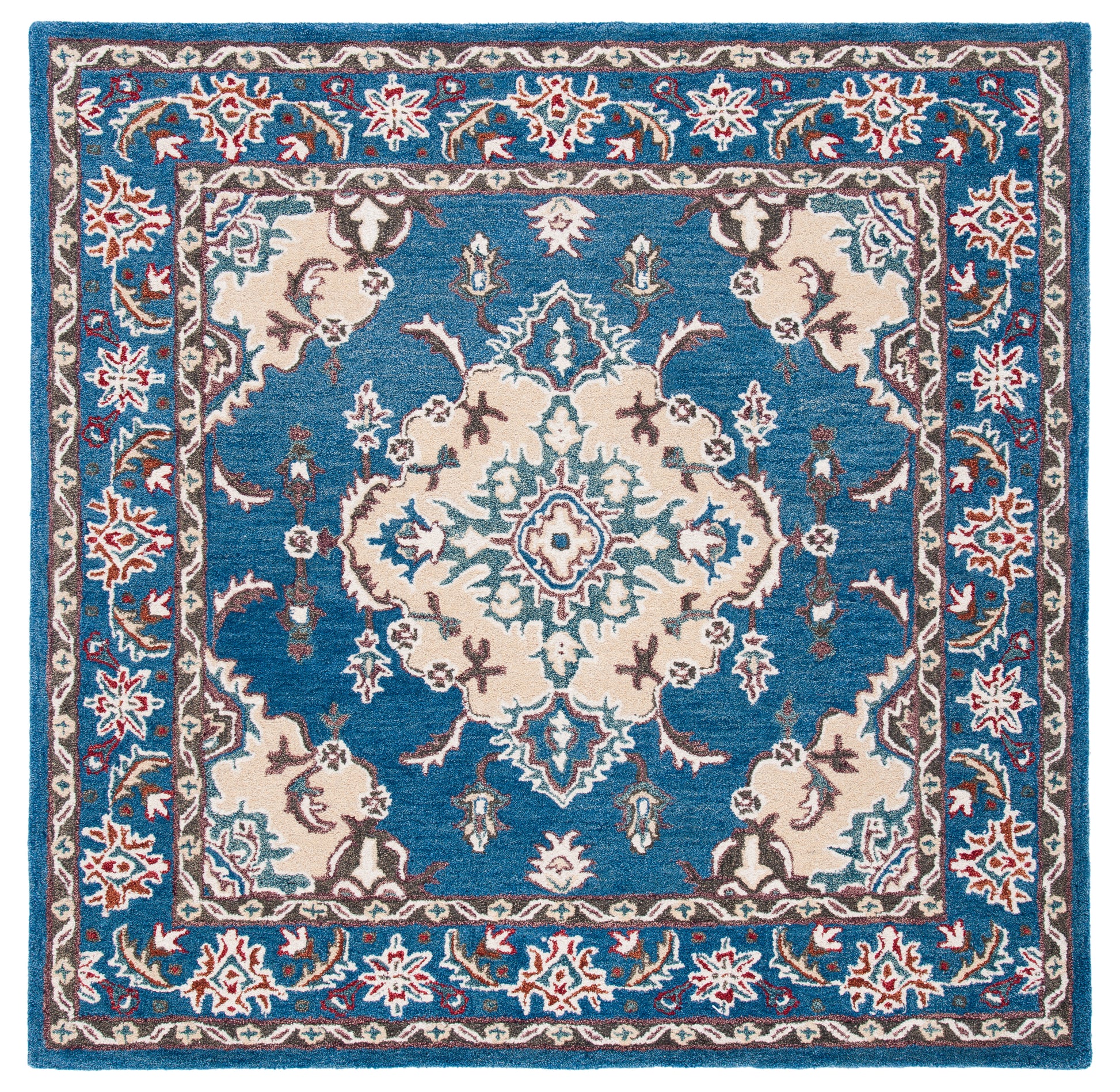 Safavieh Antiquity At520M Blue/Ivory Area Rug