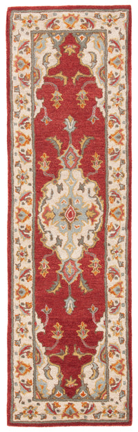 Safavieh Antiquity At520Q Red/Grey Area Rug