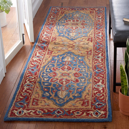 Safavieh Antiquity At521Q Red/Blue Area Rug