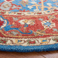 Safavieh Antiquity At521Q Red/Blue Area Rug