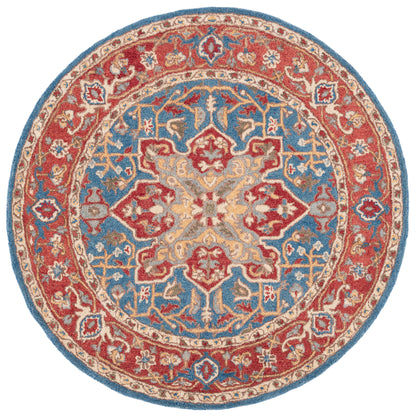 Safavieh Antiquity At521Q Red/Blue Area Rug