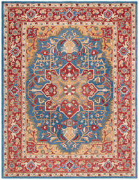 Safavieh Antiquity At521Q Red/Blue Area Rug