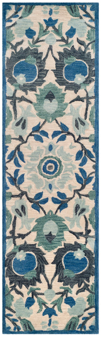 Safavieh Antiquity At59B Ivory/Blue Area Rug