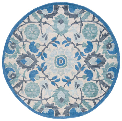 Safavieh Antiquity At59B Ivory/Blue Area Rug