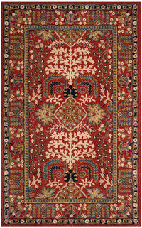 Safavieh Antiquity At64A Red/Multi Area Rug