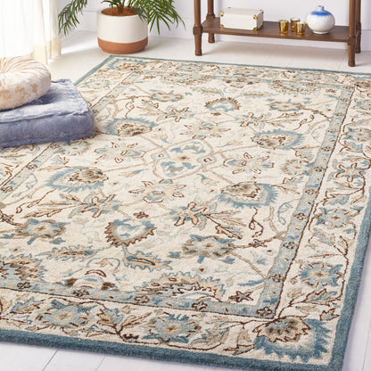 Safavieh Antiquity At65J Peacock/Blue Area Rug