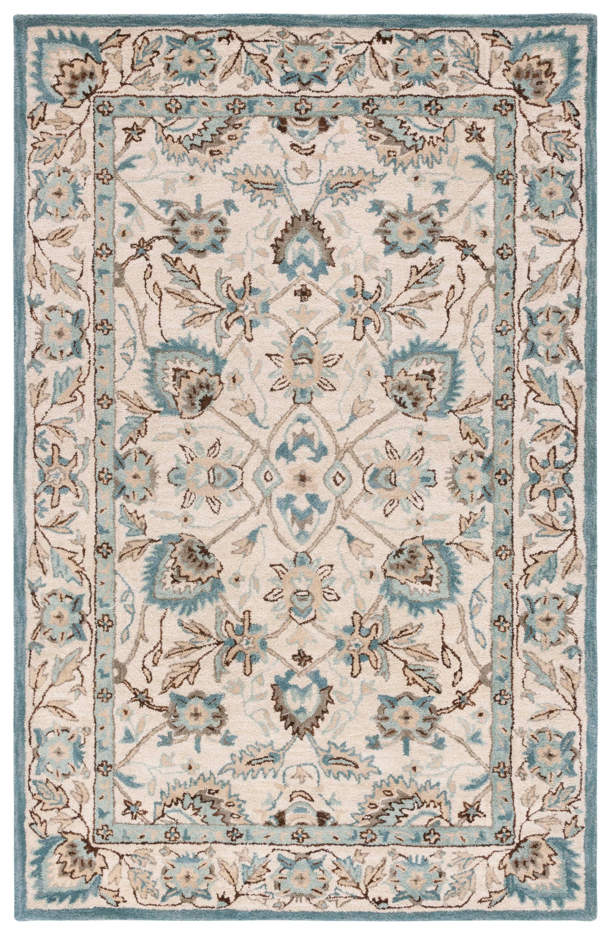 Safavieh Antiquity At65J Peacock/Blue Area Rug