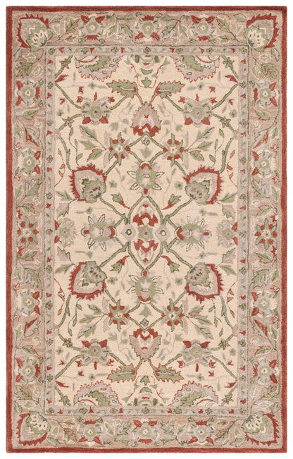 Safavieh Antiquity At65P Rust/Ivory Area Rug