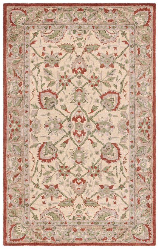 Safavieh Antiquity At65P Rust/Ivory Area Rug