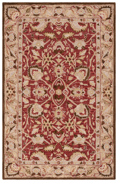 Safavieh Antiquity At65Q Red/Beige Area Rug