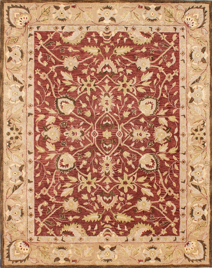 Safavieh Antiquity At65Q Red/Beige Area Rug