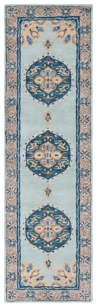 Safavieh Antiquity At66K Turquoise/Silver Area Rug