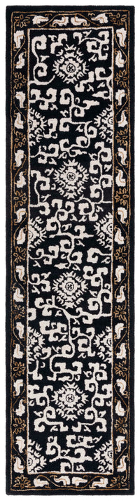 Safavieh Antiquity At860Z Black/Ivory Area Rug